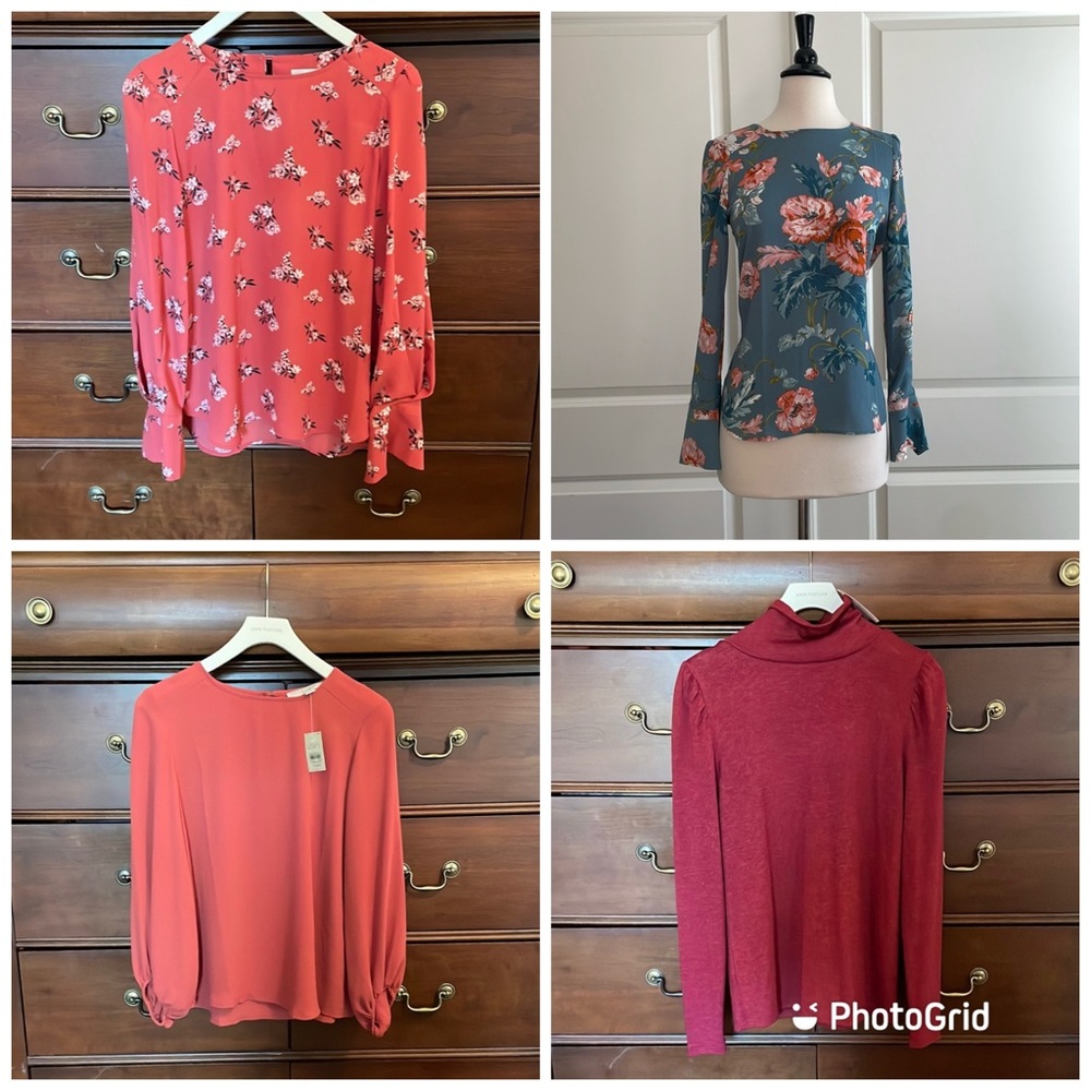 LOFT Long Sleeve Tops Bundle of 4.